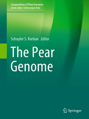 cover image of The Pear Genome